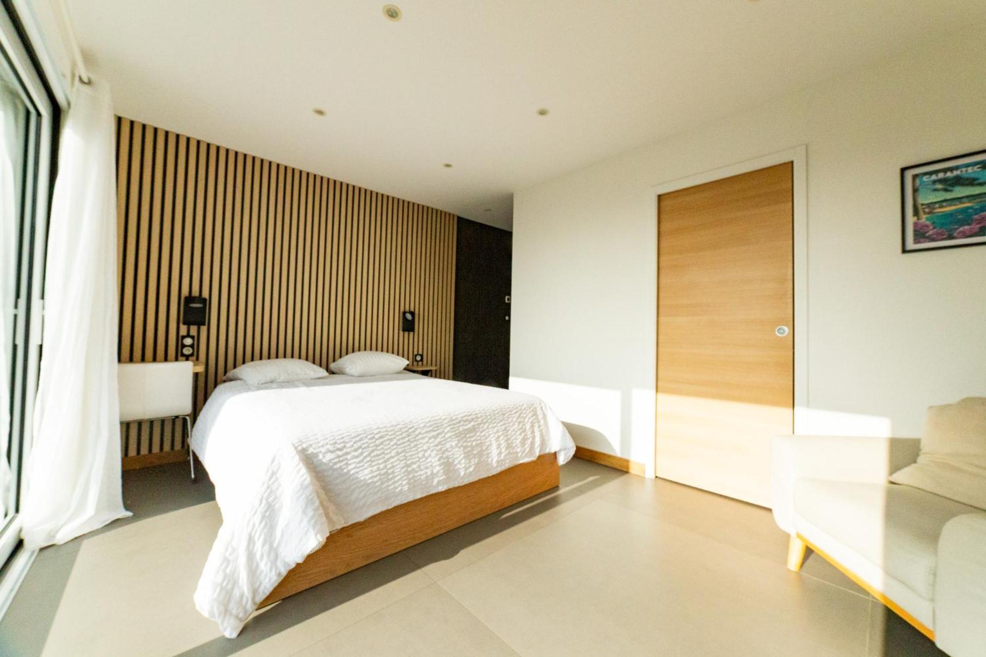 Chambres D'Hotes Vue Mer Карантек Экстерьер фото